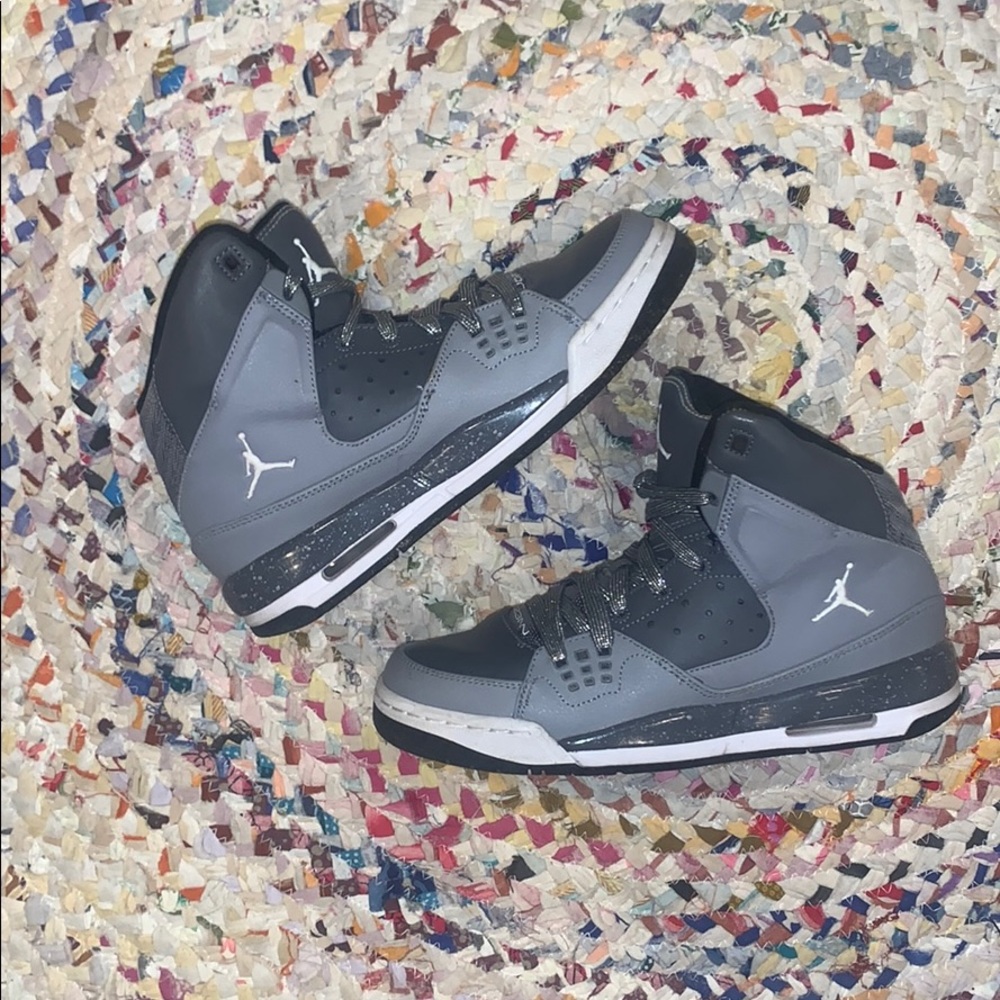 Jordan Youth Gray High Tops